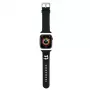 Karl Lagerfeld 3D gumený remienok Choupette Head pre Apple Watch 38/40/41mm čierny