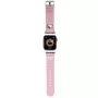 Hello Kitty HKAWMPGKHP silikónový remienok pre Apple Watch 38/40/41mm ružový