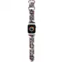Hello Kitty HKAWMSDGPTE remienok pre Apple Watch 38/40/41 mm béžový silikónový Graffiti Tags