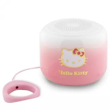 Hello Kitty Bluetooth 5.0 reproduktor HKWSBT6GKEP ružový electroplate gradient