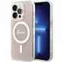 Guess GUHMP15LH4STP hardcase pre Apple iPhone 15 Pro 6,1 inch ružový IML 4G MagSafe
