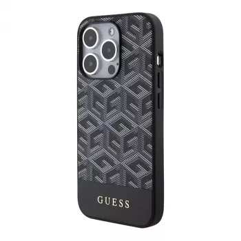 Guess GUHMP15XHGCFSEK iPhone 15 Pro Max 6,7 inch čierny hardcase GCube Stripes MagSafe
