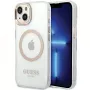Guess GUHMP15MHTRMD Metal Outline hard case pre iPhone 15 Plus / 14 Plus 6,7