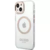Guess GUHMP15MHTRMD Metal Outline hard case pre iPhone 15 Plus / 14 Plus 6,7