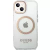 Guess GUHMP15MHTRMD Metal Outline hard case pre iPhone 15 Plus / 14 Plus 6,7