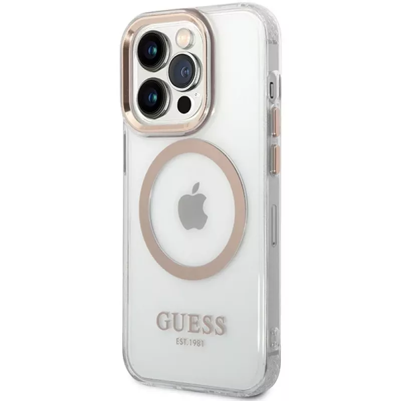 Guess GUHMP15LHTRMD Metal Outline hard case pre Apple iPhone 15 Pro 6,1
