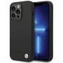 BMW BMHCP15XSILBK silikónové puzdro pre iPhone 15 Pro Max 6,7