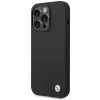 BMW BMHCP15XSILBK silikónové puzdro pre iPhone 15 Pro Max 6,7