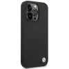 BMW BMHCP15XSILBK silikónové puzdro pre iPhone 15 Pro Max 6,7