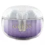 Guess Glitter Gradient True Wireless Bluetooth slúchadlá s nabíjacím puzdrom (fialové)