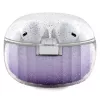 Guess Glitter Gradient True Wireless Bluetooth slúchadlá s nabíjacím puzdrom (fialové)