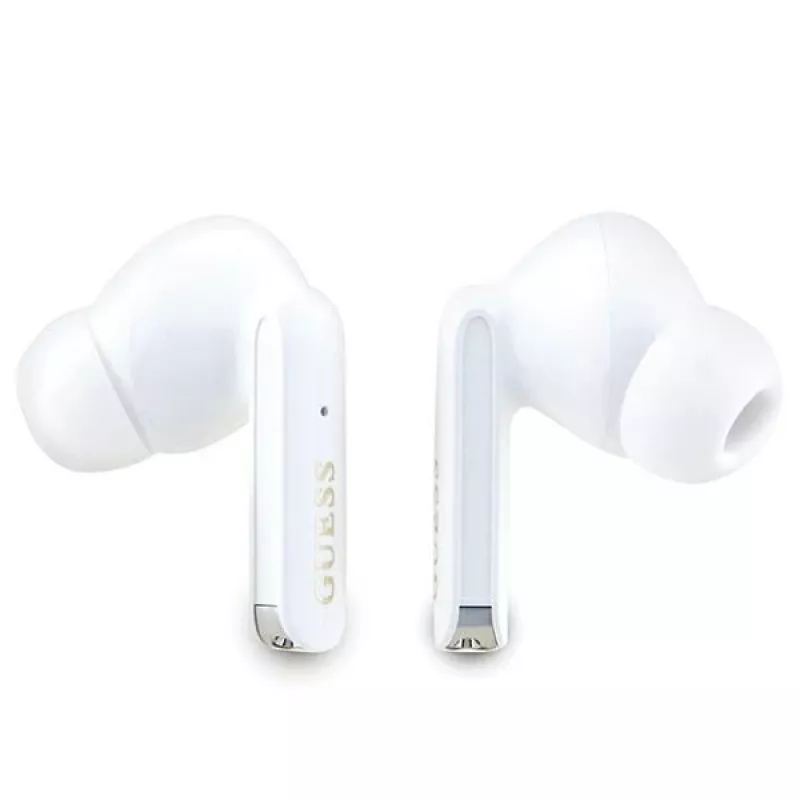 Guess Glitter Gradient True Wireless Bluetooth slúchadlá s nabíjacím puzdrom (fialové)