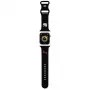 Hello Kitty HKAWLSCHBLK silikónový remienok pre Apple Watch 42/44/45/49 mm čierny