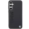 BMW S23 FE S711 čierne kožené puzdro s hot stamp pre Samsung Galaxy S23 FE