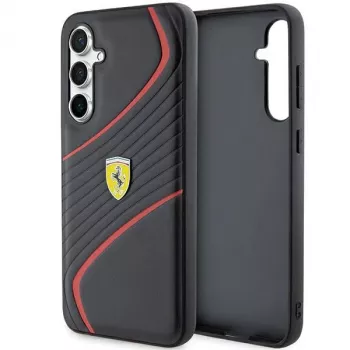 Ferrari FEHCS23FEPTWK S23 FE S711 hardcase Twist Metal Logo čierny