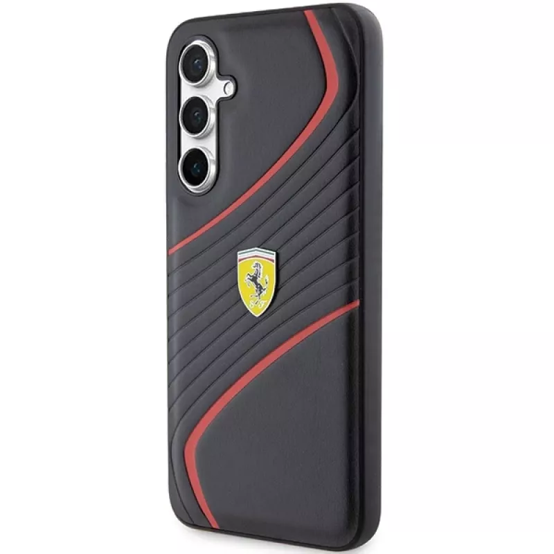Ferrari FEHCS23FEPTWK S23 FE S711 hardcase Twist Metal Logo čierny