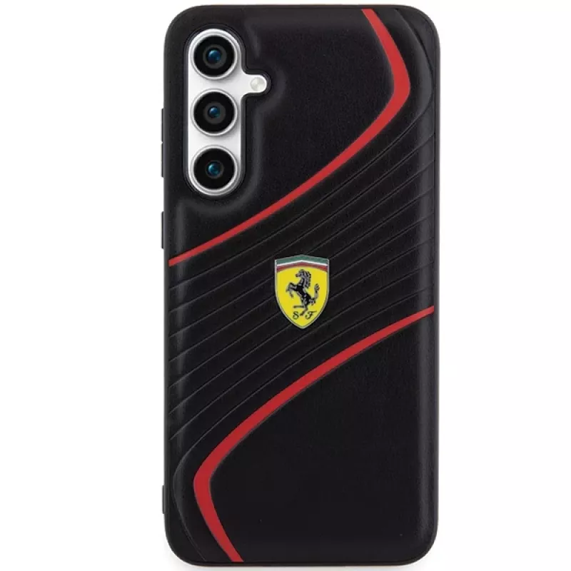 Ferrari FEHCS23FEPTWK S23 FE S711 hardcase Twist Metal Logo čierny