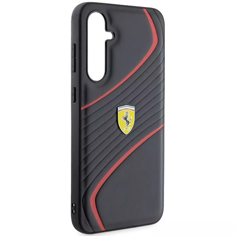 Ferrari FEHCS23FEPTWK S23 FE S711 hardcase Twist Metal Logo čierny