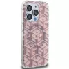 Guess GUHMP15LHGCUSTGP iPhone 15 Pro 6,1 inch ružová pevné puzdro IML GCube MagSafe