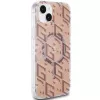 Guess GUHMP15SHGCUSTGW iPhone 15 / 14 / 13 6,1 inch hnedá pevné puzdro IML GCube MagSafe