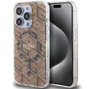 Guess G-Cube pevné puzdro pre iPhone 15 Pro 6,1