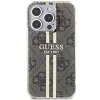 Guess GUHCP15LH4PSEGW iPhone 15 Pro 6.1 pevné puzdro IML 4G Gold Stripe hnedá