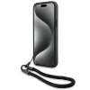 BMW Signature Leather Wordmark pevné puzdro pre iPhone 15 / 14 / 13 6,1