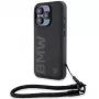 BMW Signature Leather pevné puzdro pre iPhone 15 Pro Max 6,7