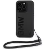 BMW Signature Leather pevné puzdro pre iPhone 15 Pro Max 6,7