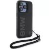 BMW Signature Leather pevné puzdro pre iPhone 15 Pro Max 6,7
