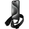 BMW M Edition Carbon Stripe & Strap pevné puzdro pre iPhone 15 Plus / 14 Plus 6,7