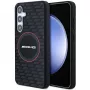 AMG AMHMS24M23SMRK pevné puzdro silikónové Carbon Pattern MagSafe pre Samsung Galaxy S24+ (SM-S926) - čierne