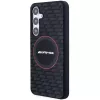 AMG AMHMS24M23SMRK pevné puzdro silikónové Carbon Pattern MagSafe pre Samsung Galaxy S24+ (SM-S926) - čierne