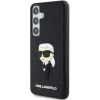 Karl Lagerfeld KLHCS24M3DRKINK pevné puzdro 3D Rubber Ikonik pre Samsung Galaxy S24+ čierne