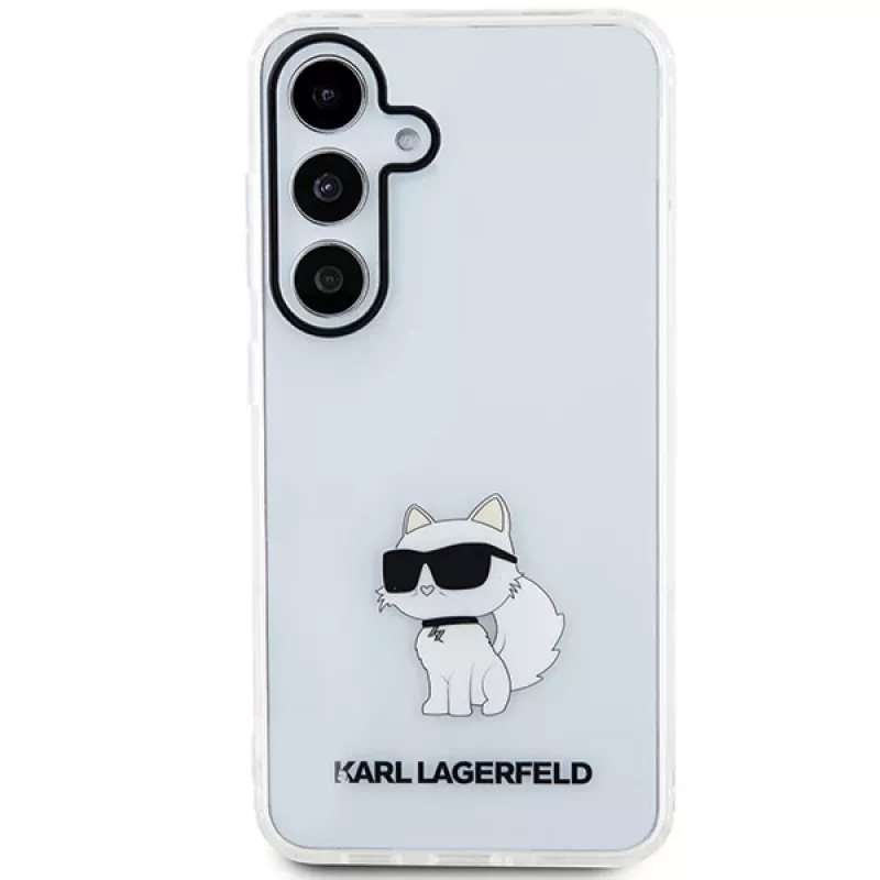 Karl Lagerfeld KLHCS24MHNCHTCT S24+ S926 priehľadné pevné puzdro IML Choupette