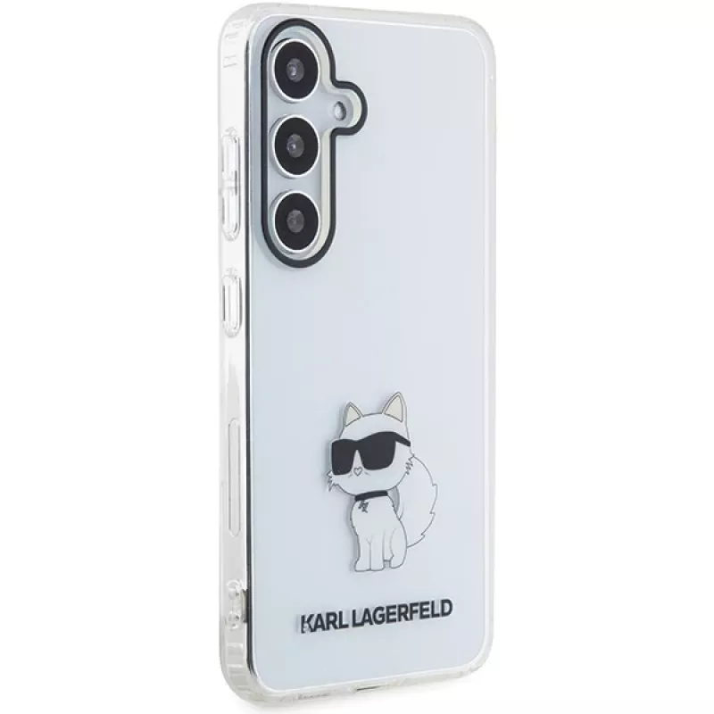 Karl Lagerfeld KLHCS24MHNCHTCT S24+ S926 priehľadné pevné puzdro IML Choupette