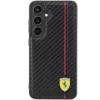 Ferrari FEHCS24MN3DUR S24+ S926 čierne pevné puzdro Carbon Printed Line