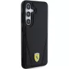 Ferrari FEHMS24SP3BAK S24 S921 čierne pevné puzdro Hot Stamp V Lines MagSafe