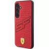 Ferrari FEHCS24SPINR S24 S921 červené pevné puzdro Big SF Perforated pre Samsung Galaxy S24