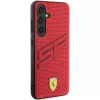 Ferrari FEHCS24SPINR S24 S921 červené pevné puzdro Big SF Perforated pre Samsung Galaxy S24