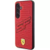 Ferrari FEHCS24MPINR S24+ S926 červené pevné puzdro Big SF Perforated pre Samsung Galaxy S24+