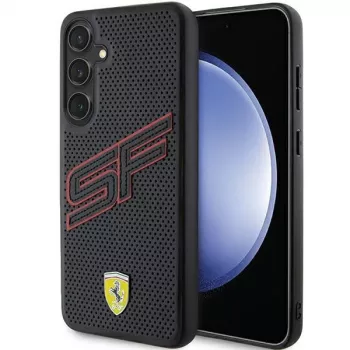 Ferrari FEHCS24MPINK S24+ S926 čierne pevné puzdro Big SF Perforated pre Samsung Galaxy S24+