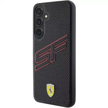 Ferrari FEHCS24MPINK S24+ S926 čierne pevné puzdro Big SF Perforated pre Samsung Galaxy S24+