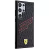 Ferrari FEHCS24LPINK S24 Ultra S928 čierne pevné puzdro Big SF Perforated