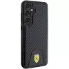 Ferrari FEHCS24MN3PUK pevné puzdro pre Samsung Galaxy S24+ (SM-S926) - Carbon Stitched Bottom - čierne