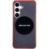 AMG AMHMS24S23HBCK Hardcase pre Samsung Galaxy S24, čierna/transparentná, MagSafe, Bicolor