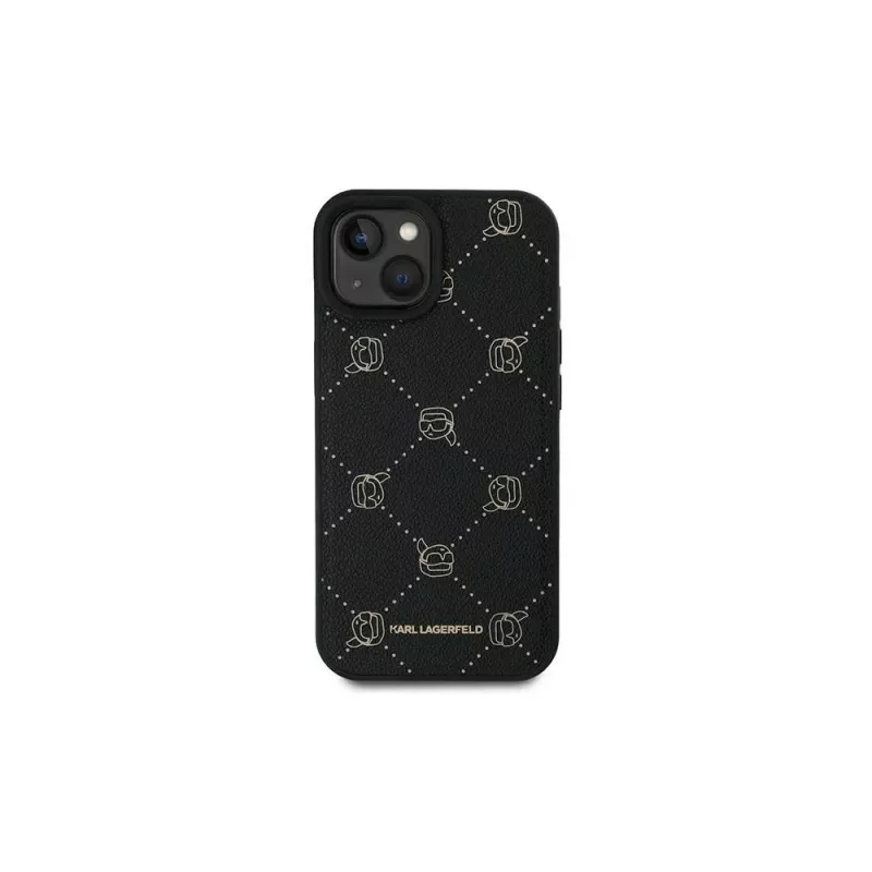 Karl Lagerfeld KLHMP15MPGKHPHK iPhone 15 Plus 6,7 palca čierne Karl Head MagSafe puzdro