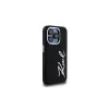 KARL LAGERFELD Silicone Metal Script Logo puzdro pre Apple iPhone 15 Pro Max, čierna