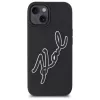 Karl Lagerfeld KLHCP15S3DRKSDLK iPhone 15 6,1 palca čierne puzdro 3D Rubber Signature