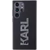 Karl Lagerfeld KLHCS24L3DMBKCK Samsung Galaxy S24 Ultra pevné puzdro čierne 3D Rubber Glitter Logo